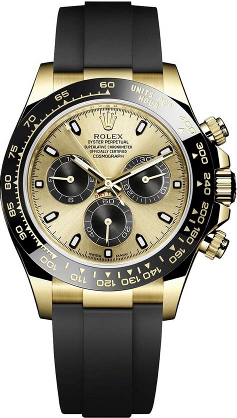 yu wen le rolex|Preowned 2018 Rolex Daytona Oysterflex Yellow Gold 116518LN .